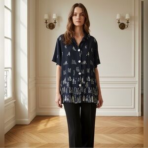 Vintage David Dart Rayon Shirt